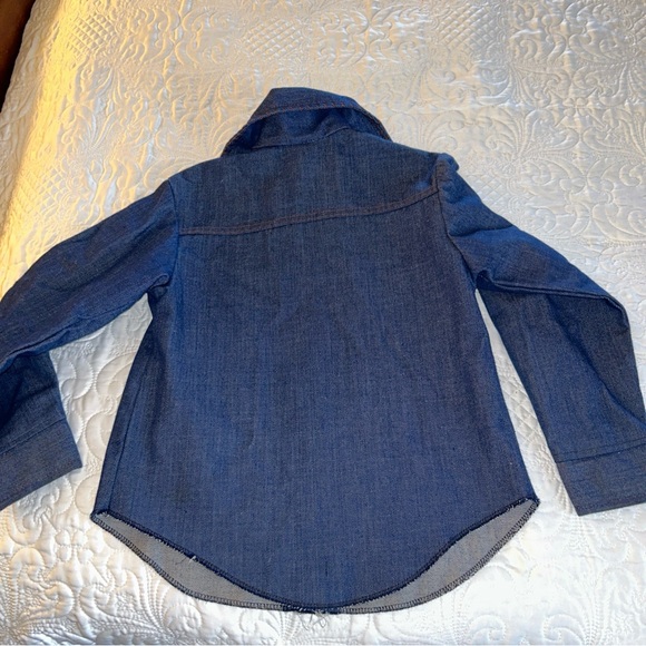 Tough skins Growing Girl Girls (Vintage) Jean Shirt /Jacket Size 7-EUC - Picture 9 of 9